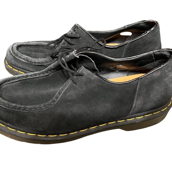 Rare Dr Martens blue swede shoes - Picture 3 of 4